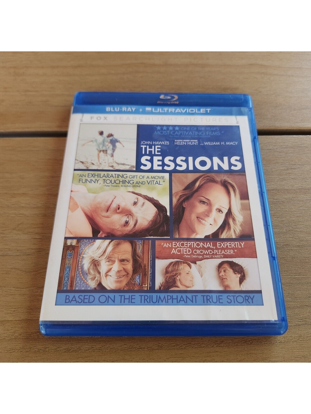 The Sessions - Helen Hunt (2012 Blu-ray) Very Good Condition